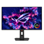 ASUS ROG Strix OLED XG27AQDPG gaming monitor ― 27-inch (26.5-inch viewable) QHD QD-OLED panel, 500Hz, 0.03ms (GTG), OLED Anti-Flicker 2.0, custom heatsink, OLED Care Pro, Neo Proximity Sensor, G-SYNC® compatible, VESA DisplayHDR™ 500 True Black, uniform brightness, 99% DCI-P3, true 10-bit color, DisplayWidget Center