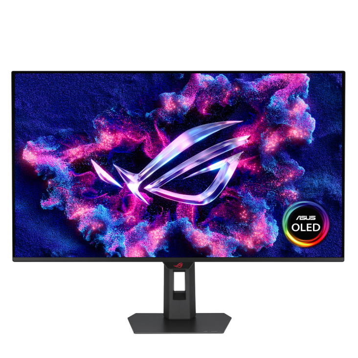ASUS ROG Strix OLED XG32UQWMS gaming monitor ― 32-inch (31.5-inch viewable) 4K TrueBlack Glossy™ Tandem WOLED, Dual-Mode (UHD @ 240Hz, FHD @ 480Hz), 0.03ms (GTG), G-SYNC® compatible, OLED Care Pro, Neo Proximity Sensor, VESA DisplayHDR™ 500 True Black